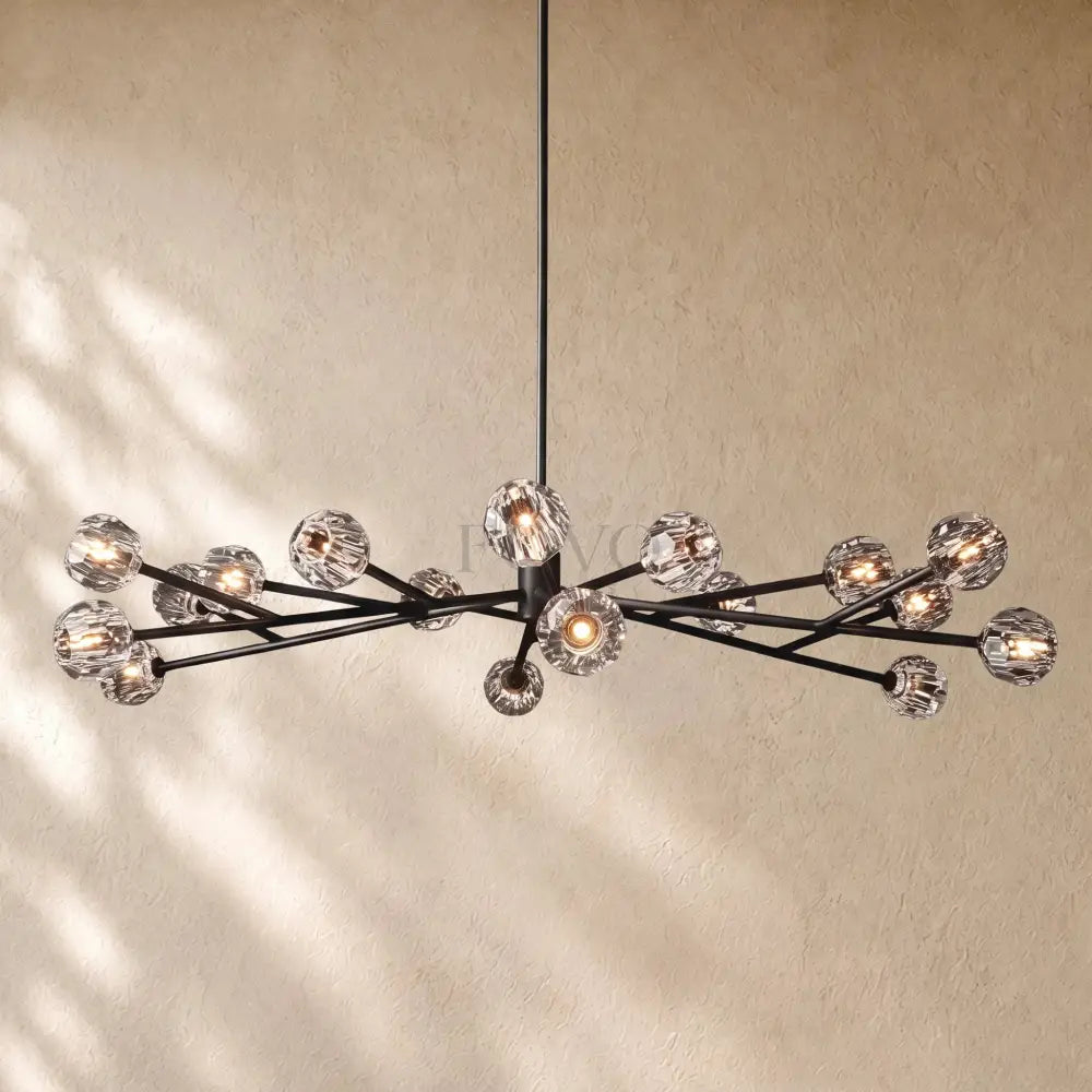Boulee De Cristal Round Chandelier 24’’ 36’’ 48’’ 60’’ 72’’
