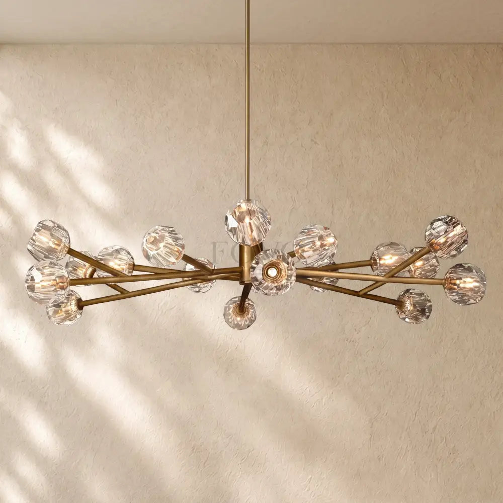 Boulee De Cristal Round Chandelier 24’’ 36’’ 48’’ 60’’ 72’’