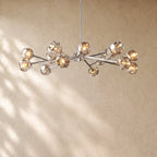Boulee De Cristal Round Chandelier 24’’ 36’’ 48’’ 60’’ 72’’ - 48’’ / Smoke / Nickle