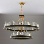 Brenton Crystal Farmhouse Chandelier - fovolighting