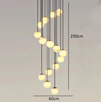 Brighton Marble Ball Chandelier - fovolighting