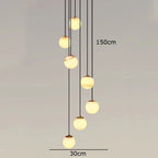 Brighton Marble Ball Chandelier - fovolighting
