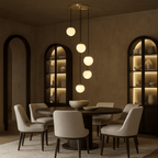 Brighton Marble Chandelier - fovolighting