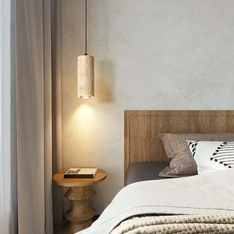 Brio Travertine Pendant Light - fovolighting