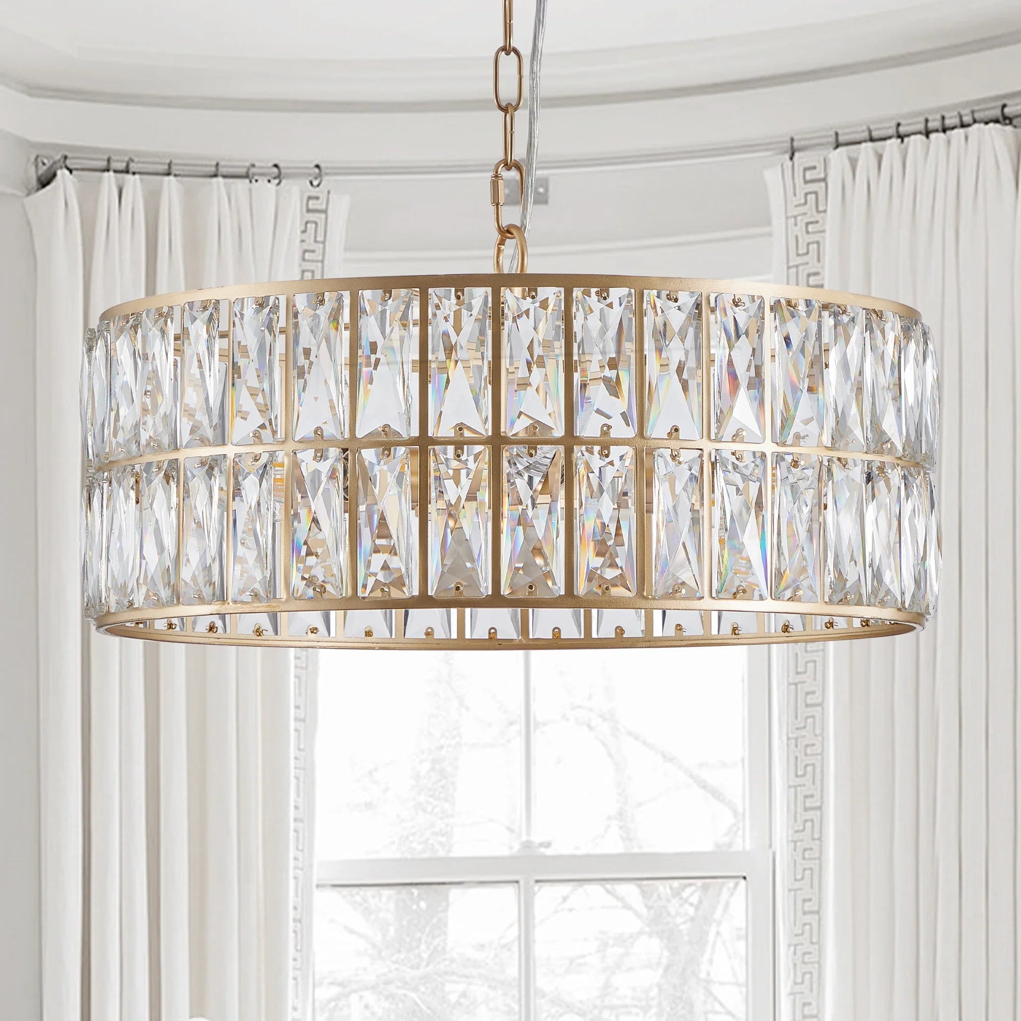 Brion Crystal Kitchen Chandelier - fovolighting