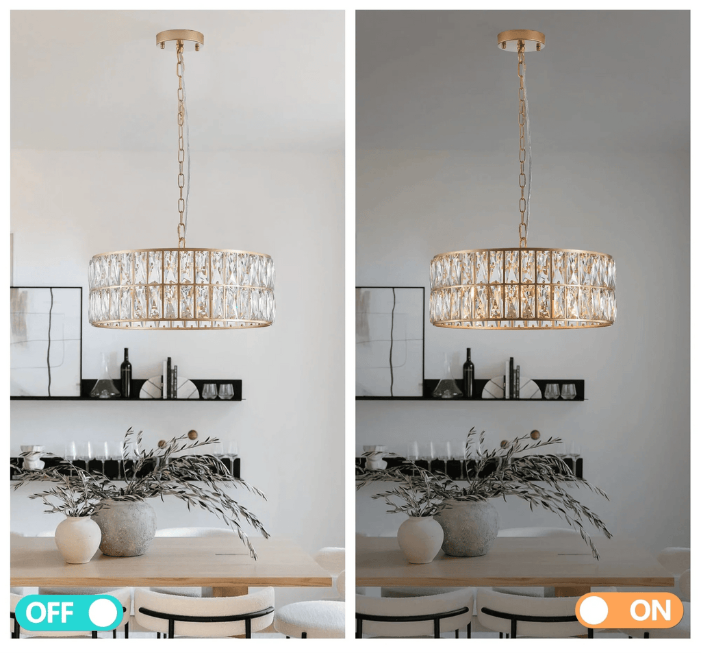 Brion Crystal Kitchen Chandelier - fovolighting