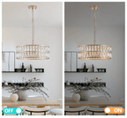 Brion Crystal Kitchen Chandelier - fovolighting