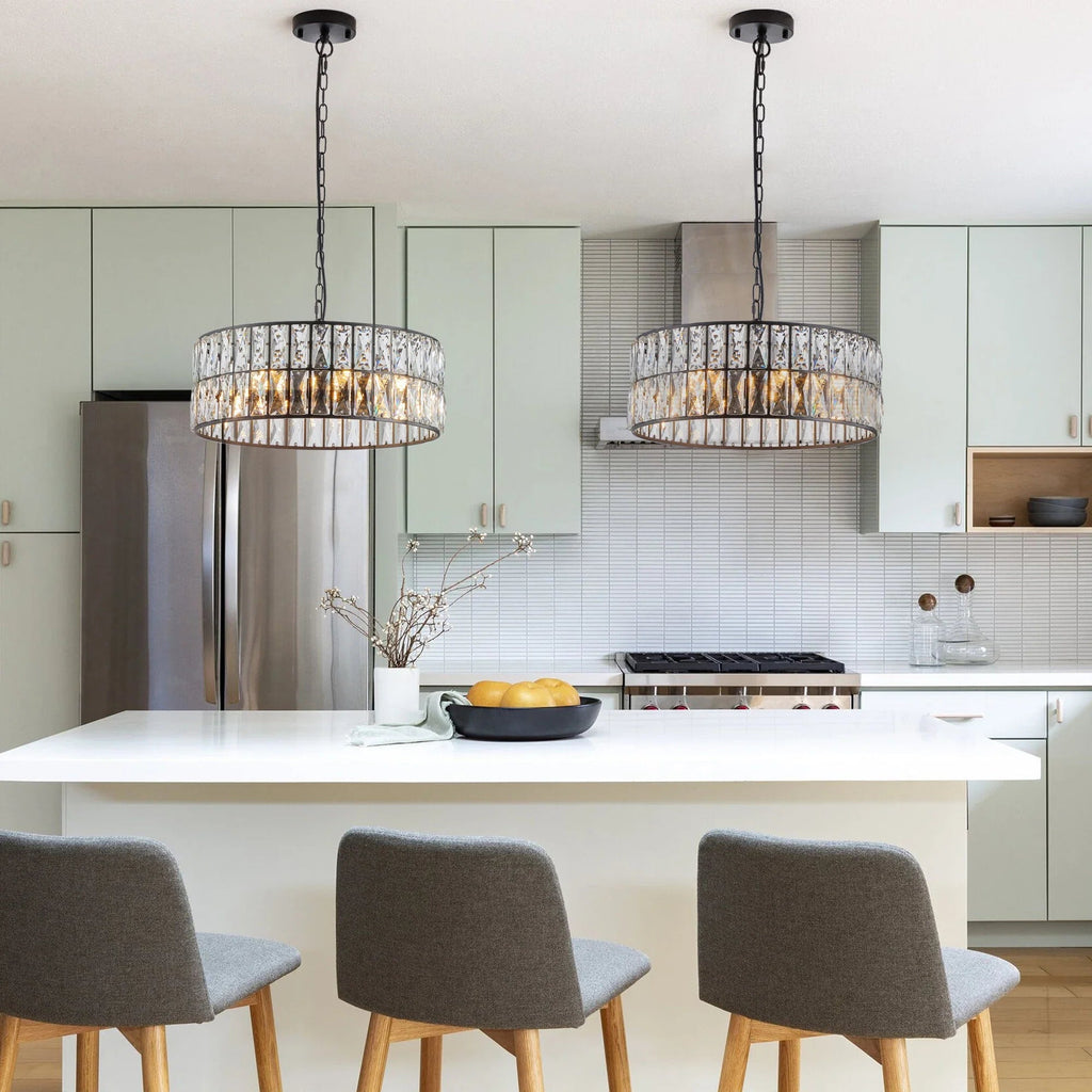 Brion Crystal Kitchen Chandelier - fovolighting