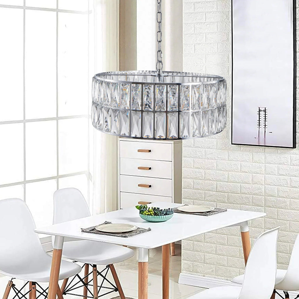 Brion Crystal Kitchen Chandelier - fovolighting
