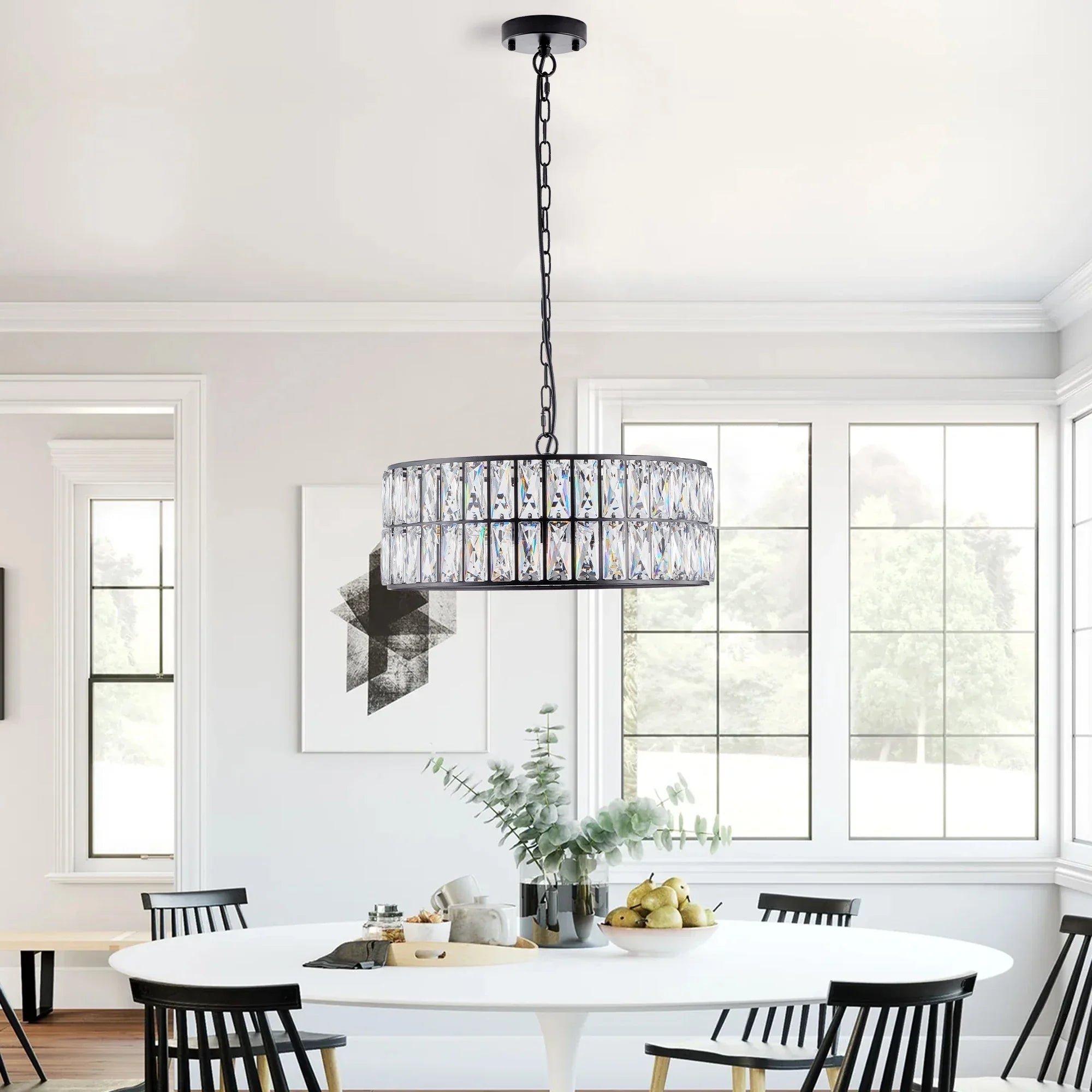 Brion Crystal Kitchen Chandelier - fovolighting