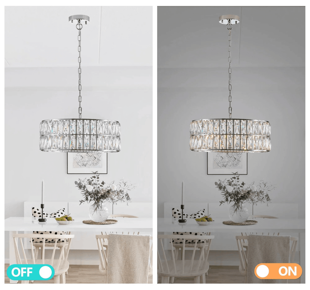 Brion Crystal Kitchen Chandelier - fovolighting