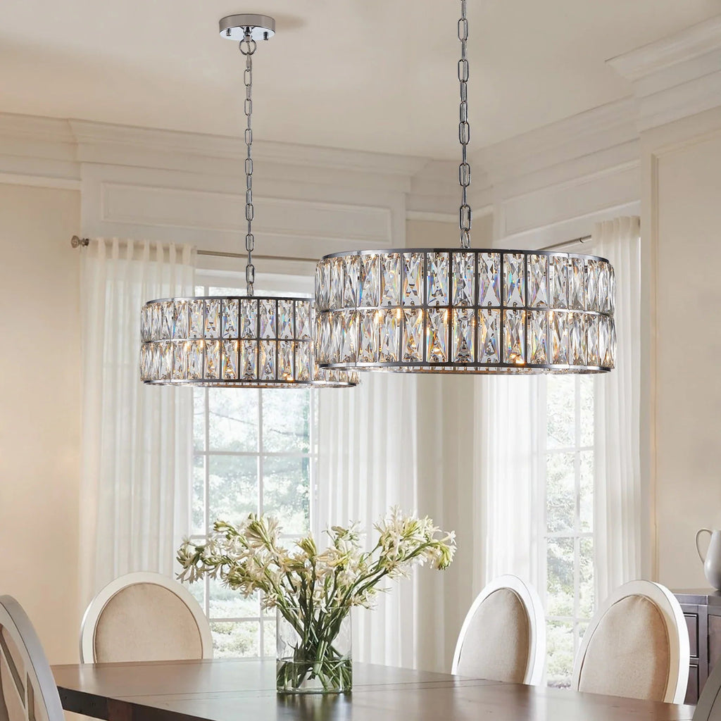 Brion Crystal Kitchen Chandelier - fovolighting