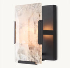 Brookhill Calcite Crystal Wall Sconce - fovolighting