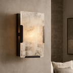 Brookhill Calcite Crystal Wall Sconce - fovolighting