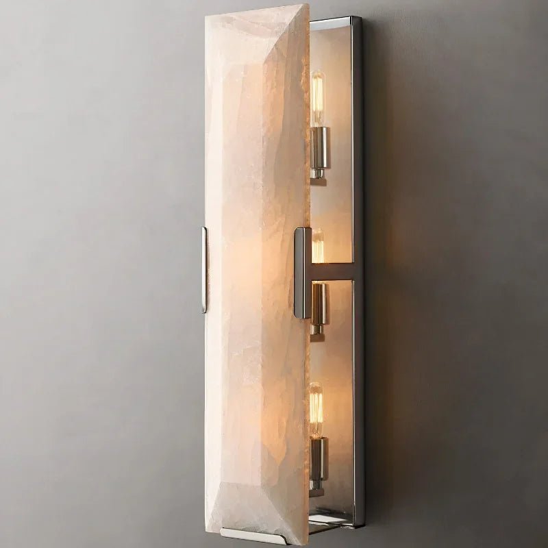 Brookhill Calcite Wall Sconce - fovolighting