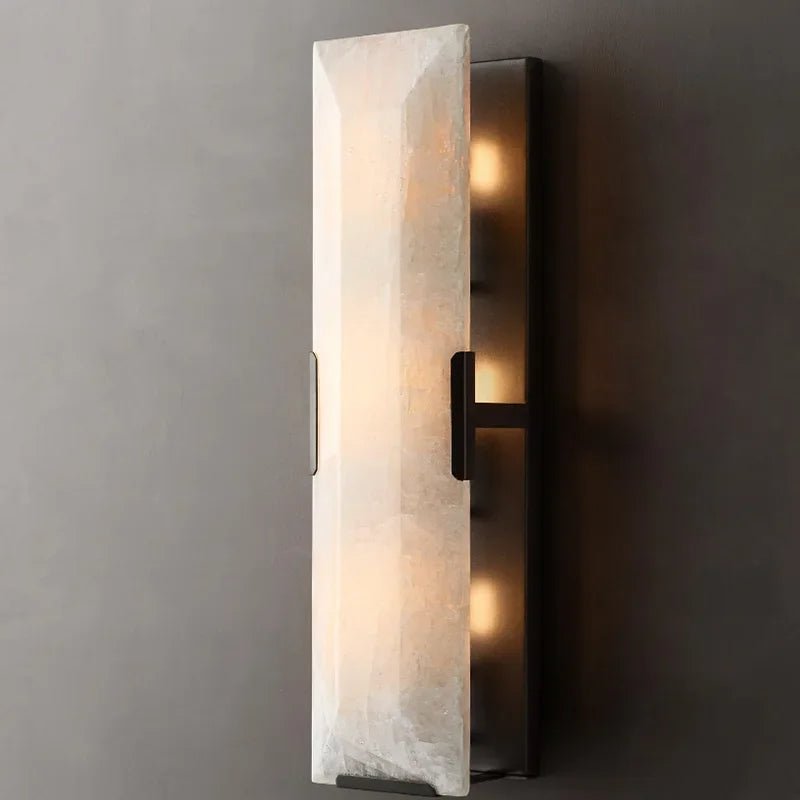 Brookhill Calcite Wall Sconce - fovolighting