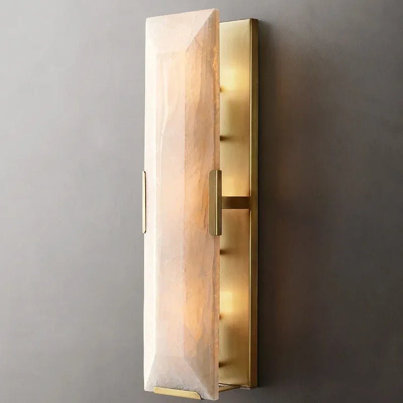 Brookhill Calcite Wall Sconce - fovolighting