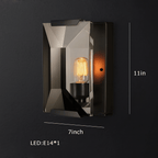 Brookhill Crystal Wall Sconce - fovolighting