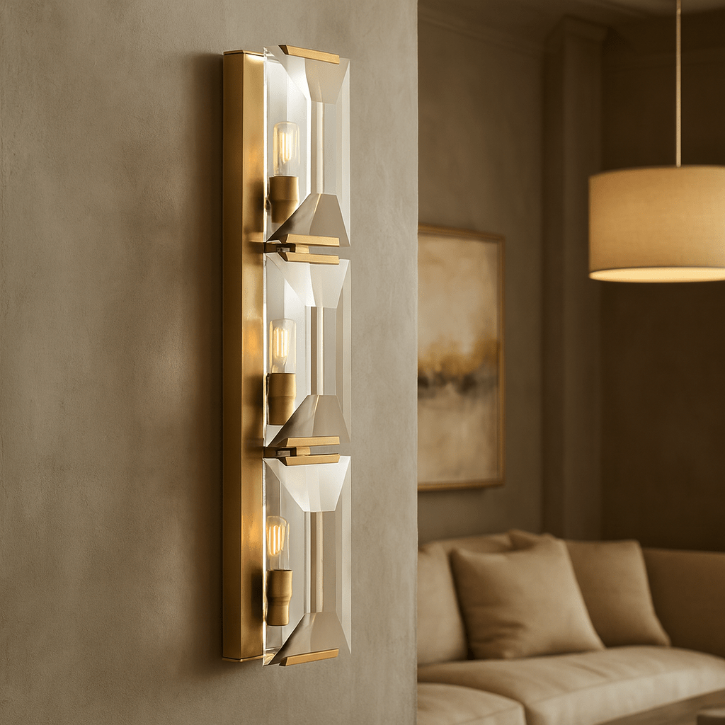 Brookhill Crystal Wall Sconce - fovolighting