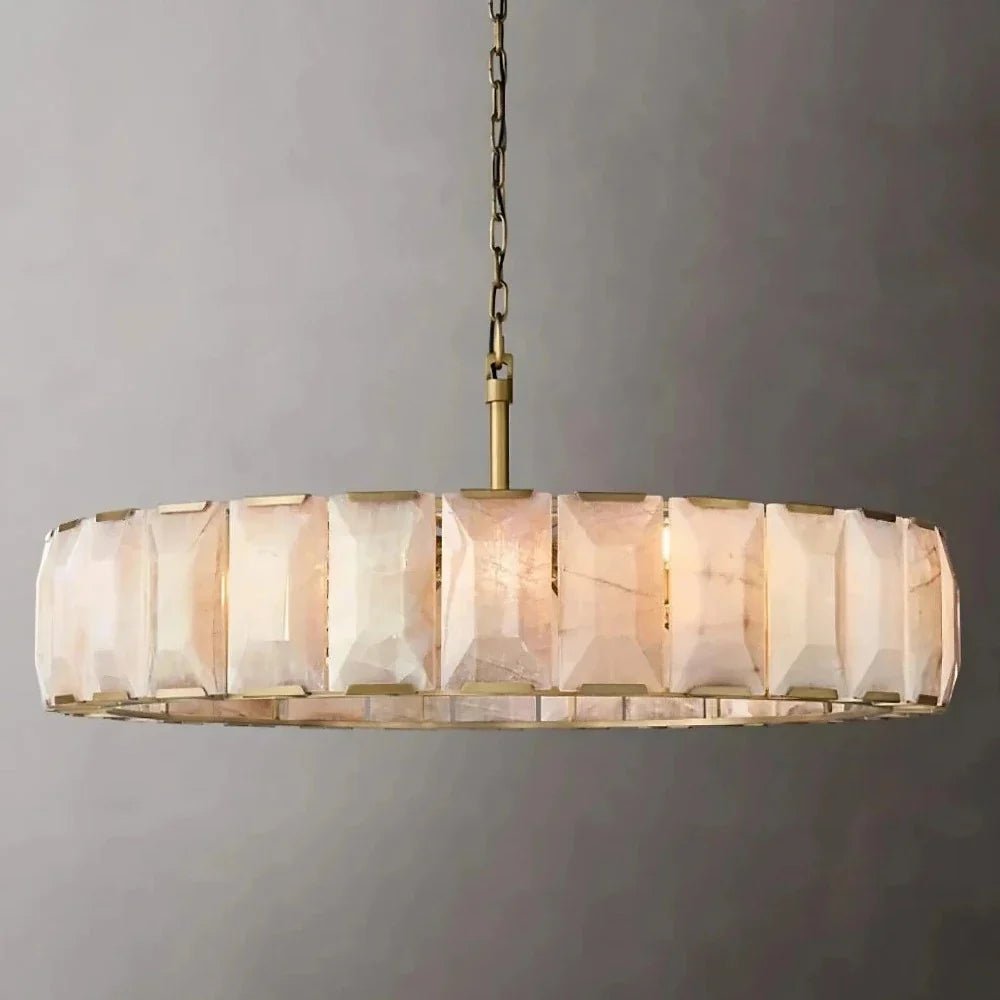 Brookhill Modern Calcite Chandelier - fovolighting