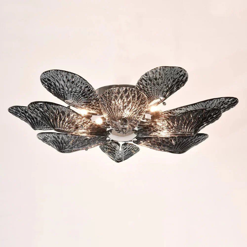BU Bella Murano Glass Flower Chandelier - fovolighting