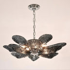 BU Bella Murano Glass Flower Chandelier - fovolighting