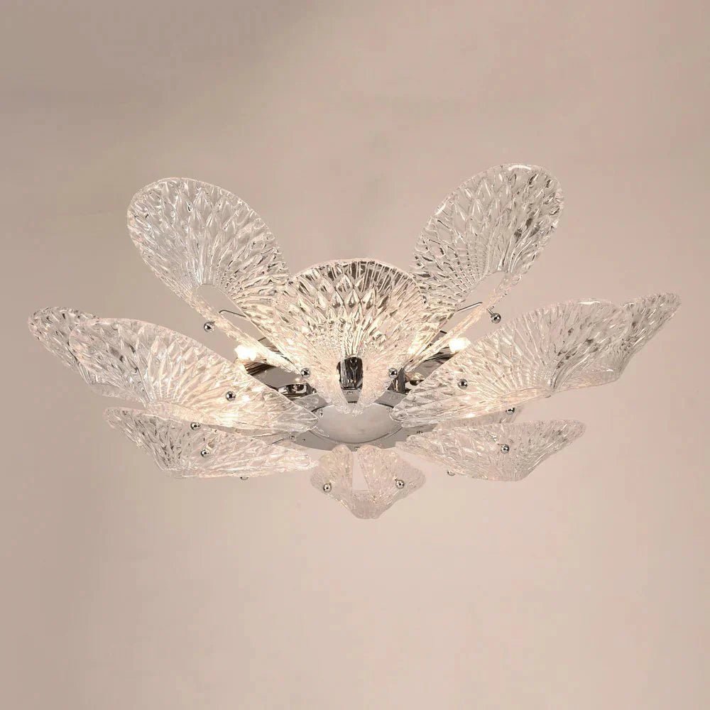 BU Bella Murano Glass Flower Chandelier - fovolighting