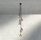 Bubble Clear Glass Cascade Pendant - fovolighting