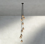 Bubble Clear Glass Cascade Pendant - fovolighting