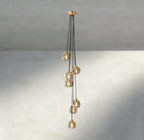 Bubble Clear Glass Cascade Pendant - fovolighting