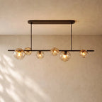Bubble Glass Linear Chandelier