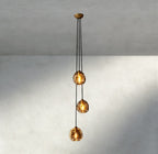 Bubble Smoke Glass Cascade Pendant - fovolighting