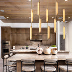 Budubon Alabaster Linear Chandelier - fovolighting