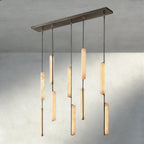 Budubon Alabaster Linear Chandelier - fovolighting