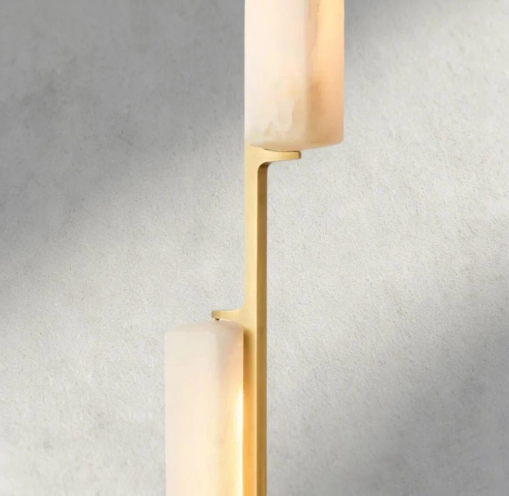 Budubon Alabaster Linear Chandelier - fovolighting