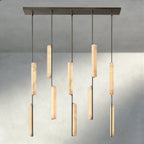 Budubon Alabaster Linear Chandelier - fovolighting