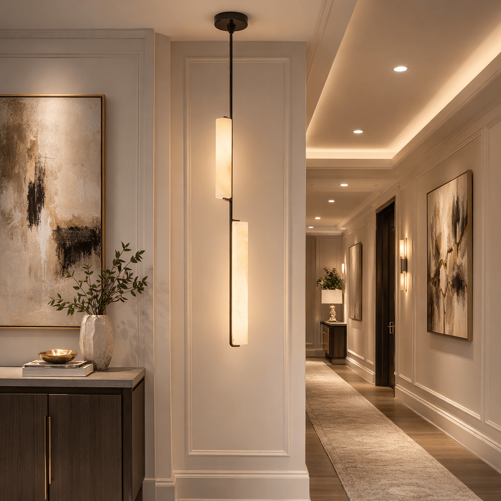 BUDUBON ALABASTER PENDANT - fovolighting