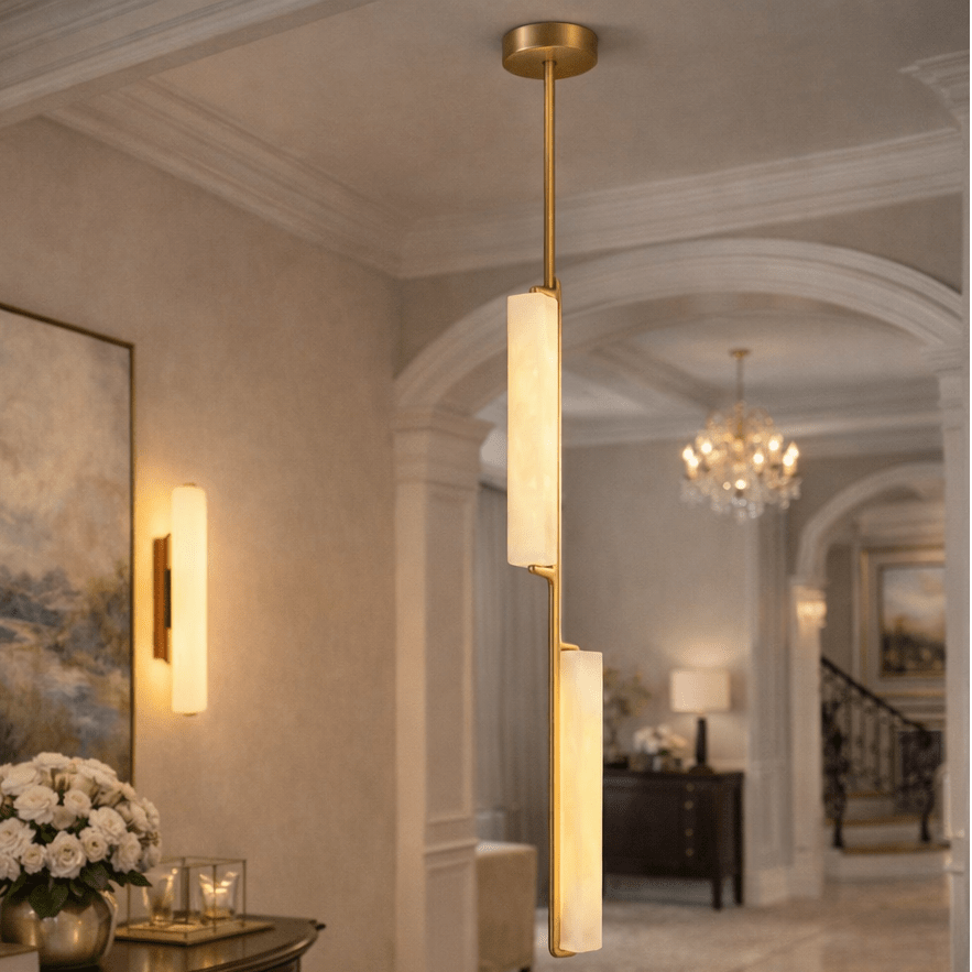 BUDUBON ALABASTER PENDANT - fovolighting