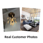 Budubon Alabaster Round Chandelier - fovolighting