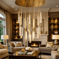 Budubon Crystal Round Chandelier - fovolighting