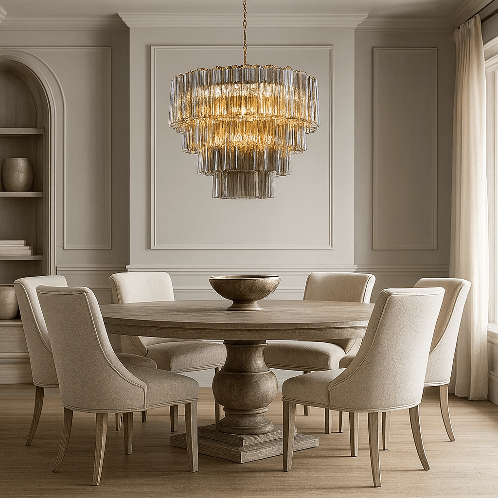 Burney Modern Chandelier 29" - fovolighting