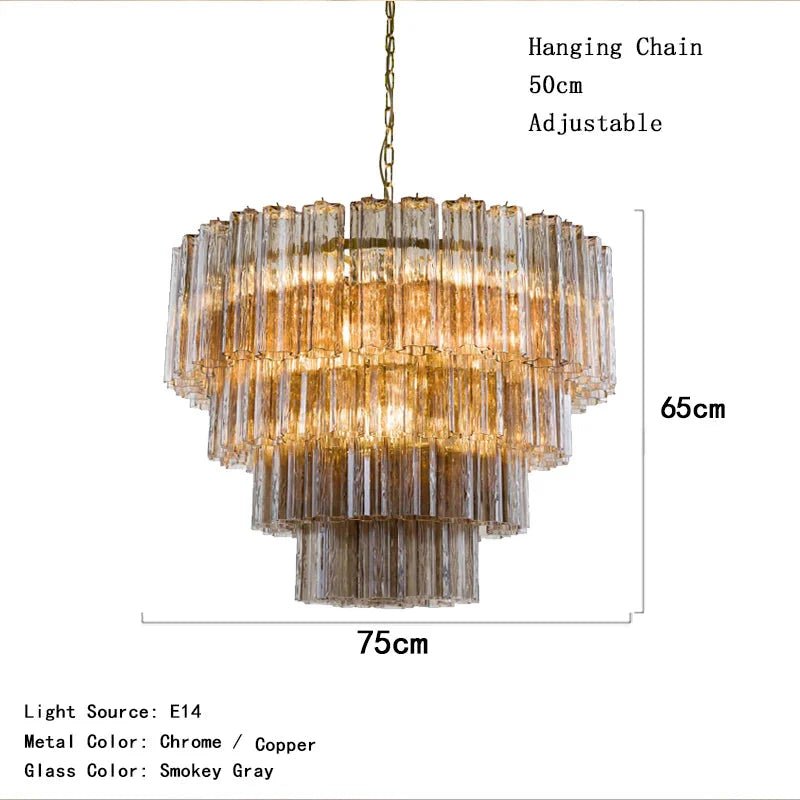 Burney Modern Chandelier - fovolighting