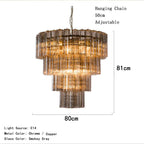 Burney Modern Chandelier - fovolighting