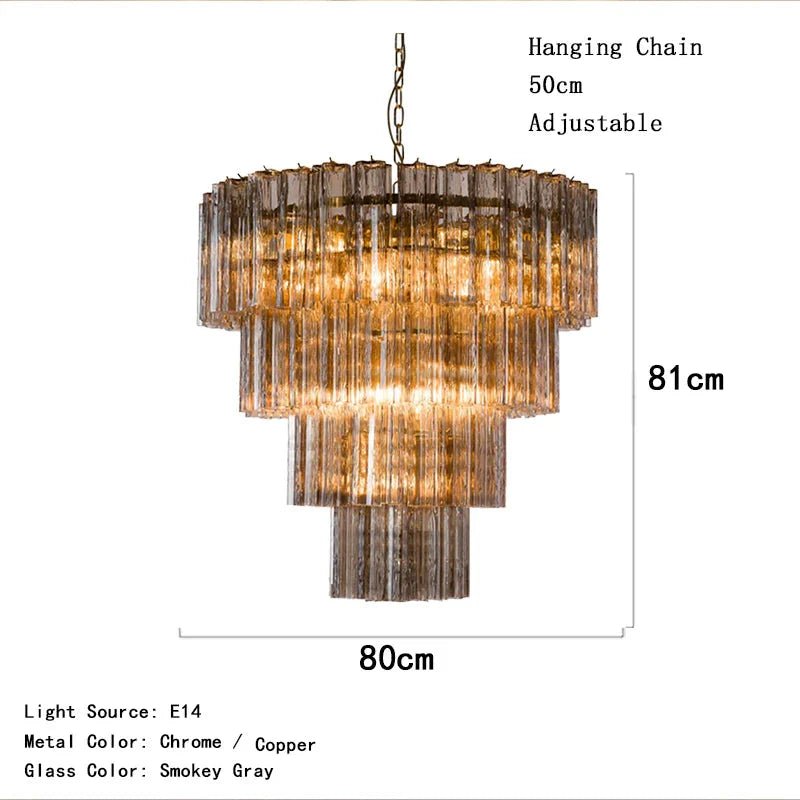 Burney Modern Chandelier - fovolighting