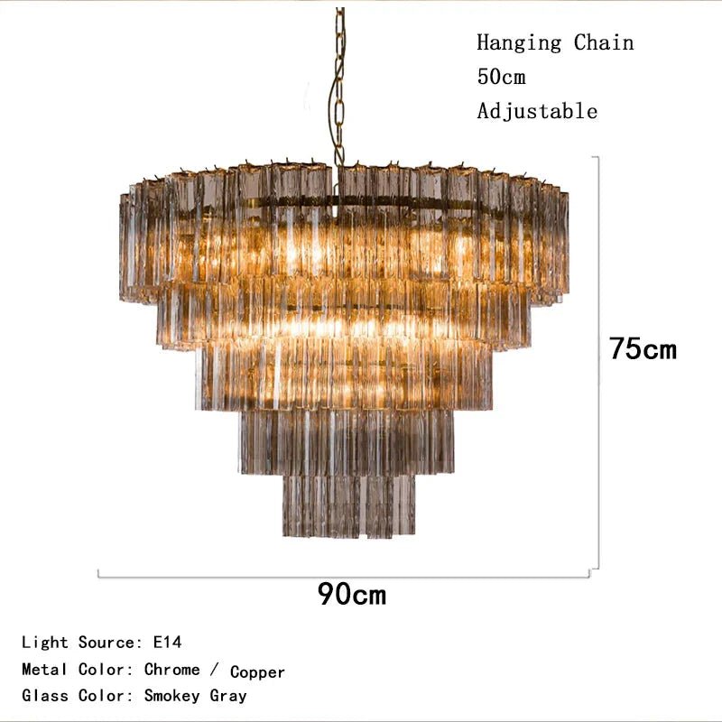 Burney Modern Chandelier - fovolighting