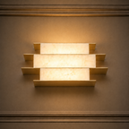 Nuvia Layered Alabaster Sconce