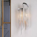 Cadena Chain Tassel Wall Sconce - fovolighting