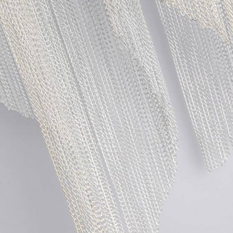 Cadena Chain Tassel Wall Sconce - fovolighting