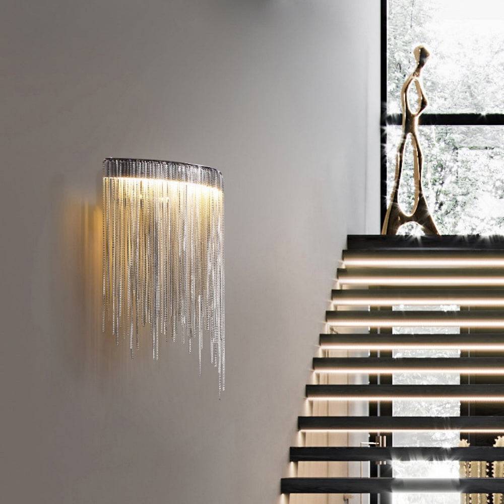 Cadena Tassel Wall Sconce - fovolighting