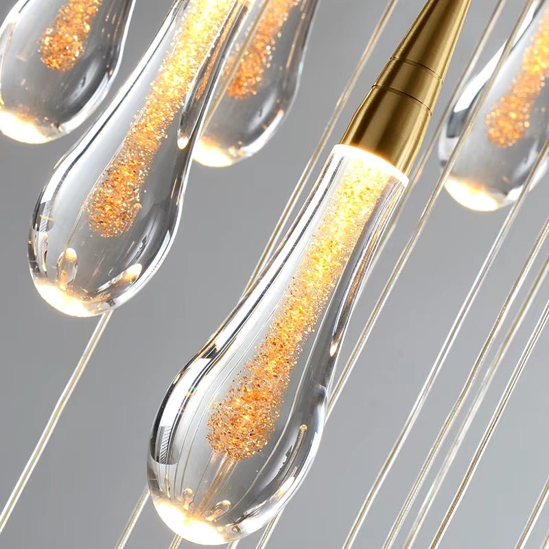 Cadere Modern Staircase Chandelier - fovolighting